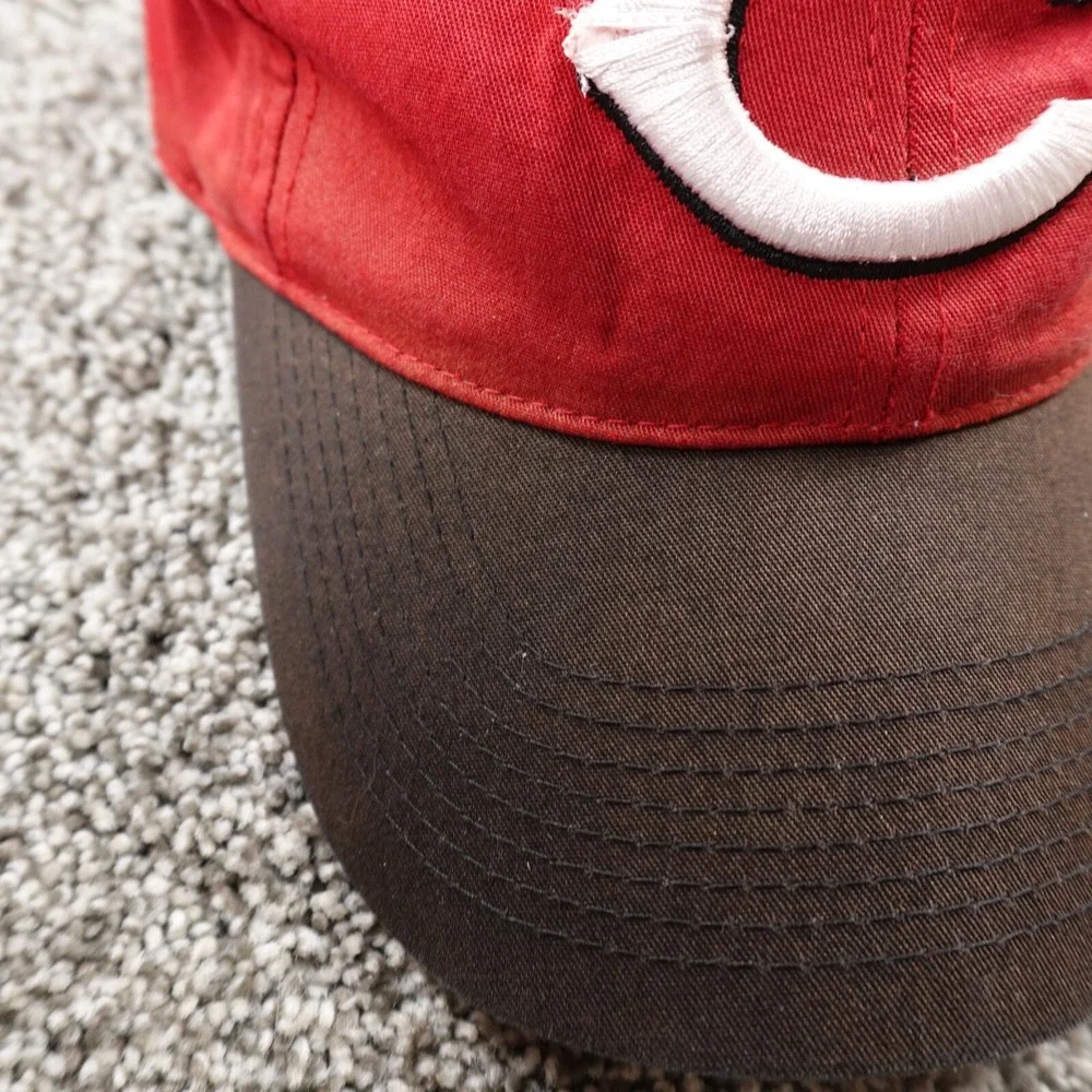 Cincinnati Reds Hat Boys S/M‎ Adjustable Strap Back Cap MLB Baseball Youth Kids